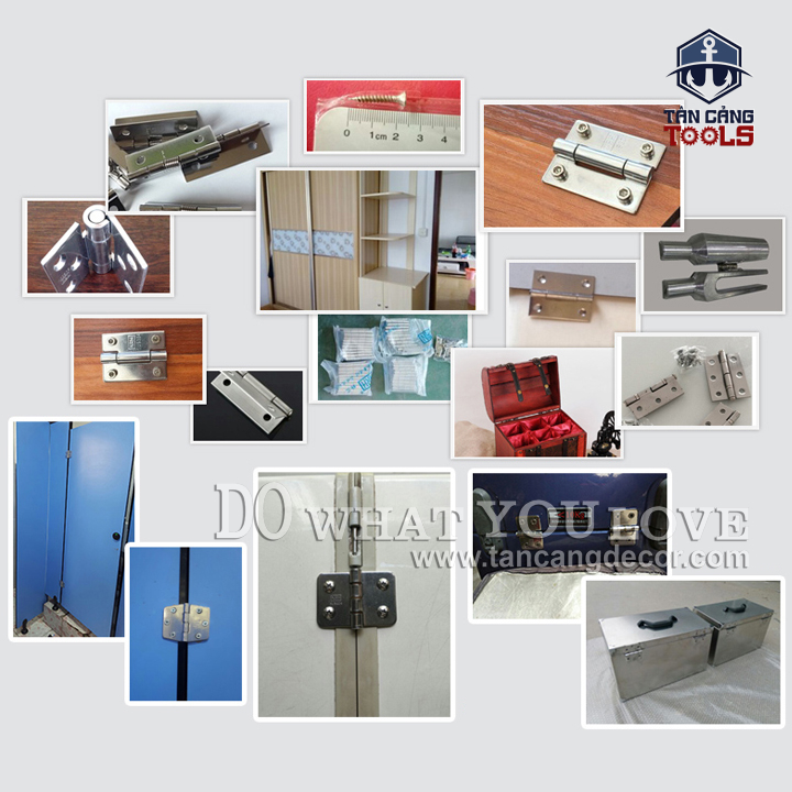 2 Bản Lề Inox 304 Dạng Cố Định - KT : 35 x 37 x 2 mm ( 1.5 Inches ) - Ảnh 3