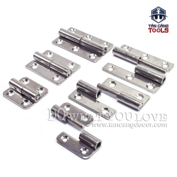 Alternative view of 2 Bản Lề Inox 304 Dạng Tháo Rời - KT : 50 x 75 x 2 mm ( 3 Inches )