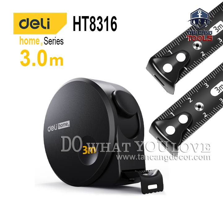 Thước Cuộn Thép 3.0 M Deli HT8316