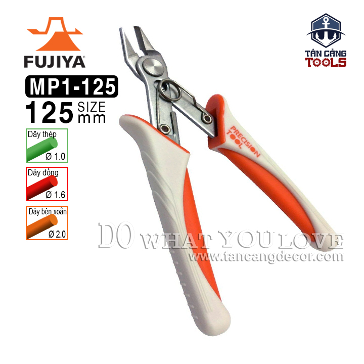 Kìm Cắt Mini Kỹ Thuật Fujiya MP1-125