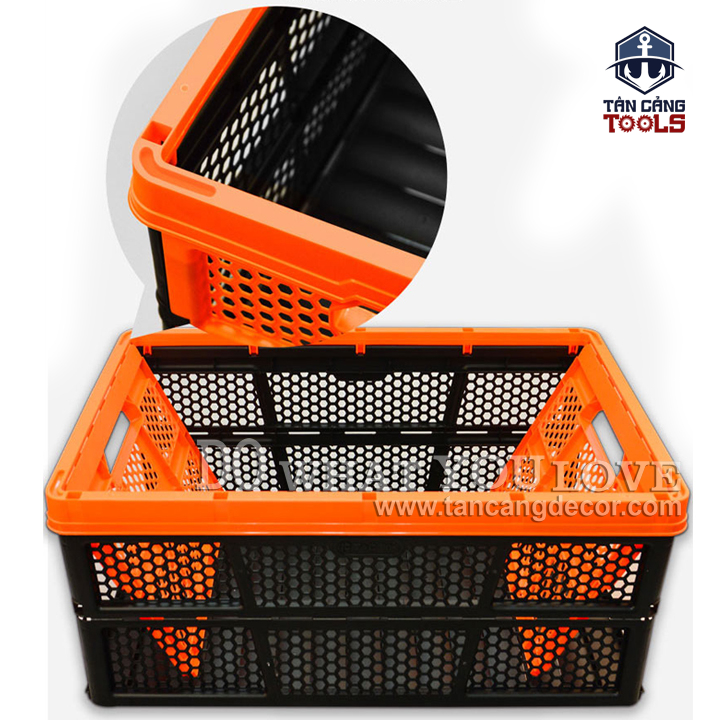 Thùng Nhựa Đa Năng Gấp Gọn 32 Lít Tactix 320232 - Ảnh 5