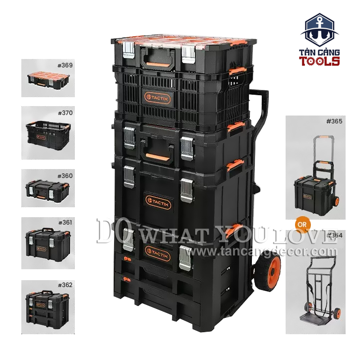 Giỏ Nhựa Kết Nối Heavy Duty Modular Tactix 320370 - Ảnh 5