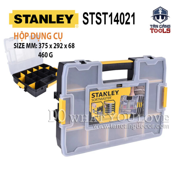 Hộp Đựng Linh Kiện Tiện Ích 10 Ngăn Stanley SortMaster STST14021
