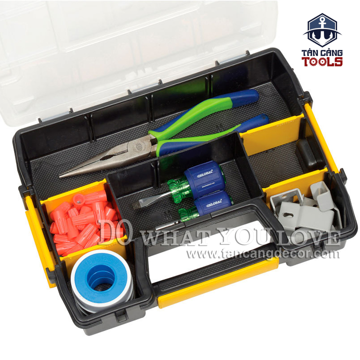 Hộp Đựng Linh Kiện Tiện Ích 10 Ngăn Stanley SortMaster STST14021 - Ảnh 10