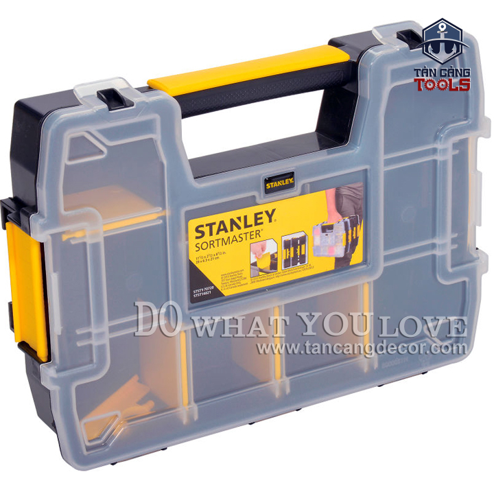 Hộp Đựng Linh Kiện Tiện Ích 10 Ngăn Stanley SortMaster STST14021 - Ảnh 3
