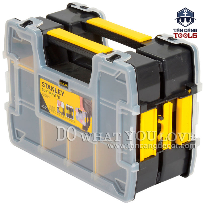 Hộp Đựng Linh Kiện Tiện Ích 10 Ngăn Stanley SortMaster STST14021 - Ảnh 8