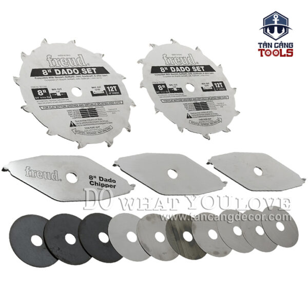 Alternative view of Combo Lưỡi Dado 20.32 x 16 mm Freud SD208S