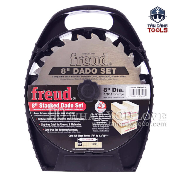 Combo Lưỡi Dado 20.32 x 16 mm Freud SD208S - Ảnh 3