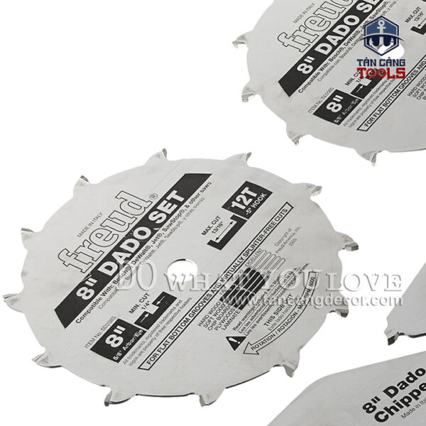 Combo Lưỡi Dado 20.32 x 16 mm Freud SD208S - Ảnh 6