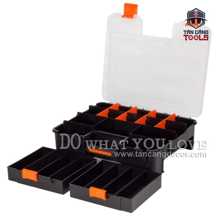 Hộp Đựng Linh Kiện Tiện Ích 17 Inches Kèm 2 Hộc Kéo Tactix 320043 - Ảnh 3
