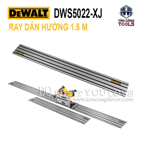 Thanh Ray Dẫn Hướng 1.5 Mét Cho Cưa Đĩa Dewalt DWS5022-XJ ( TrackSaw )