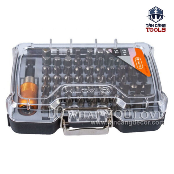 Bộ Đầu Bắt Vít Đa Năng 61 Chi Tiết Tactix 418159 - Ảnh 3