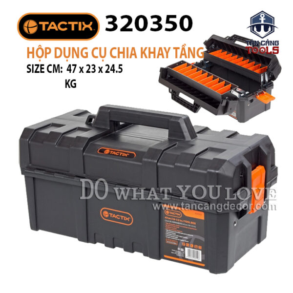 Thùng Đựng Đồ Nghề Chia Khay Tầng Tactix 320350