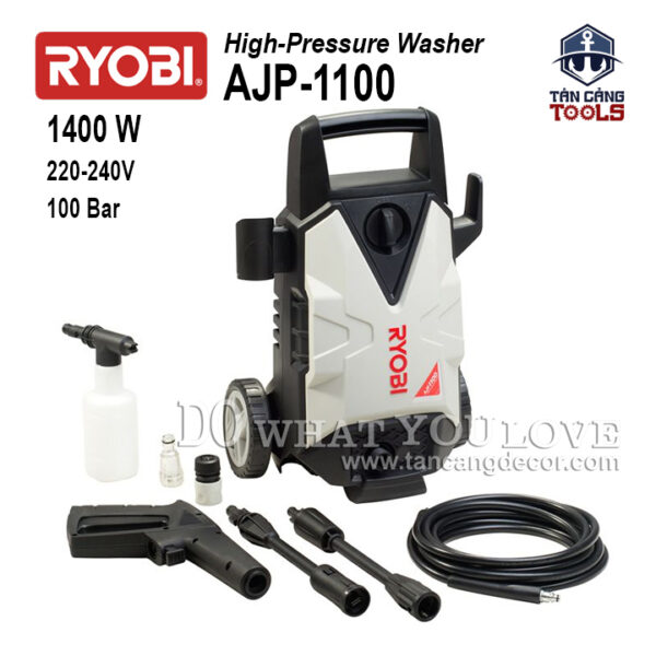 Máy Xịt Rửa Xe Cao Áp Ryobi AJP-1100 1400W