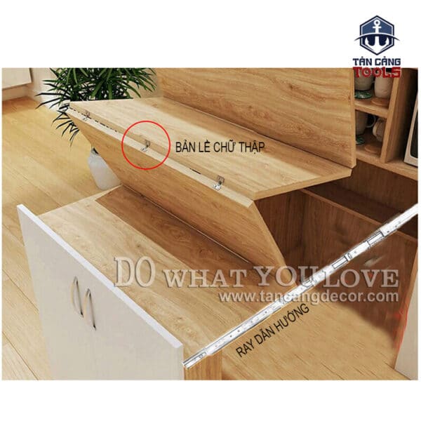 Bộ Phụ Kiện Làm Bàn Xếp Gọn 1450 mm - Ảnh 7