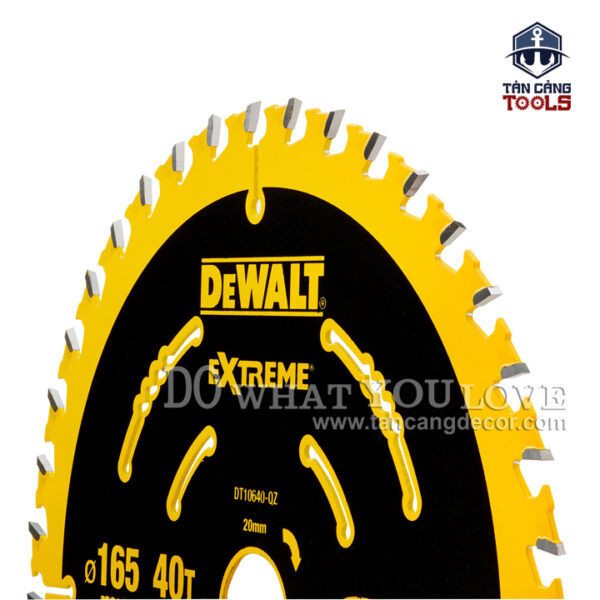 Alternative view of Combo 3 Lưỡi Cưa Gỗ Hợp Kim 165 x 20 mm x 24 - 40T DeWalt DT106099-QZ