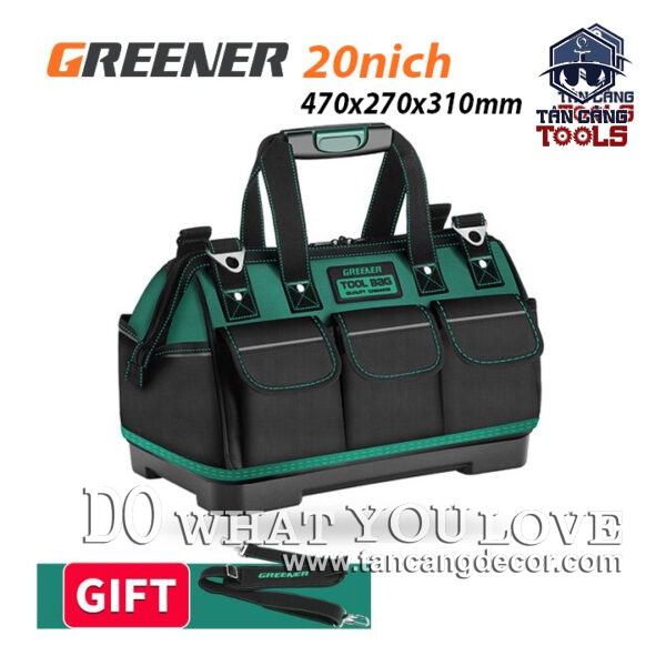 Túi Đựng Đồ Nghề Chống Thấm Nước 20 Inches Đế Chống Mòn Greener