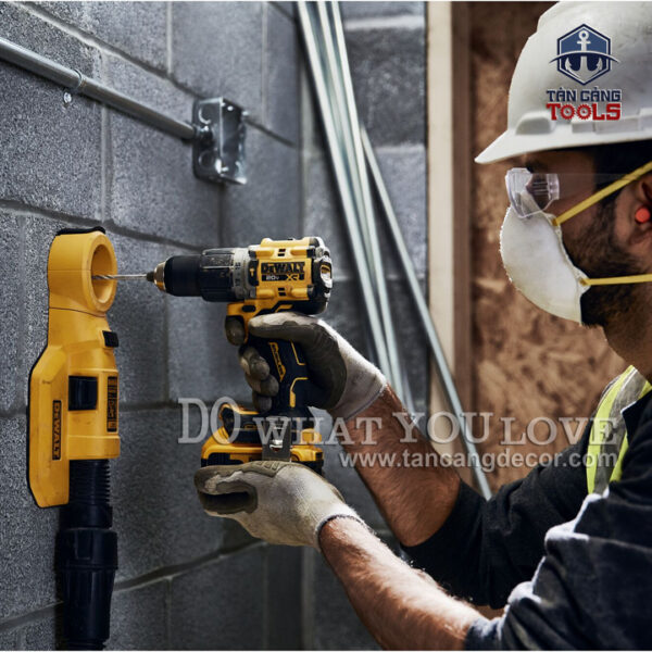 Combo Máy Khoan Động Lực Dùng Pin DeWalt 20V DCD805P2 ( Thân Máy, Thùng Nhựa, 1 Sạc, 2 Pin 5.0 Ah ) - Ảnh 7