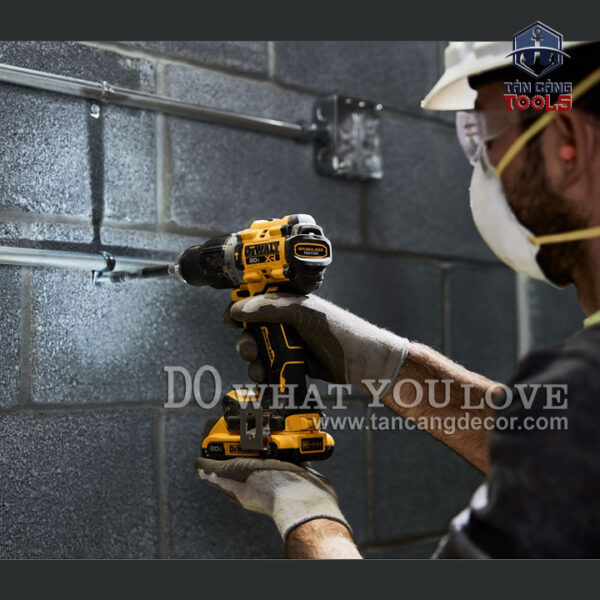 Combo Máy Khoan Động Lực Dùng Pin DeWalt 20V DCD805P2 ( Thân Máy, Thùng Nhựa, 1 Sạc, 2 Pin 5.0 Ah ) - Ảnh 8
