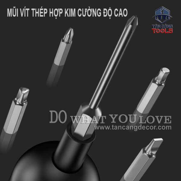 Máy Vặn Vít Điện Tử Sạc USB Komax 3.6V ( Đi Kèm 28 Chi Tiết ) - Ảnh 13
