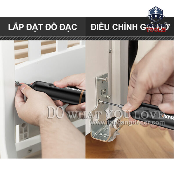 Máy Vặn Vít Điện Tử Sạc USB Komax 3.6V ( Đi Kèm 28 Chi Tiết ) - Ảnh 8
