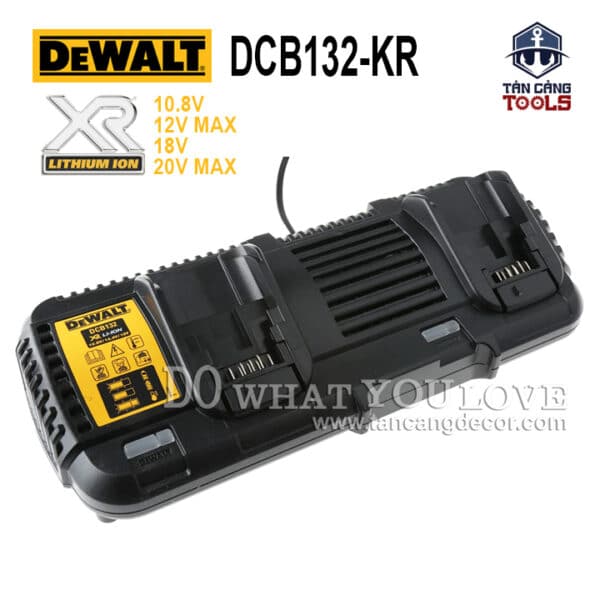 Sạc Pin Đôi 18V 60V DeWalt DCB132-KR
