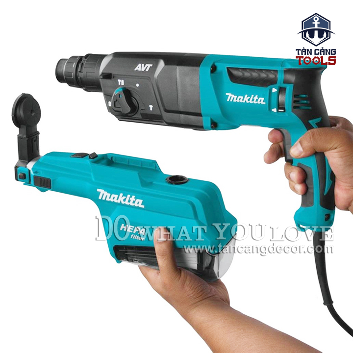 Phụ Kiện Hút Bụi Cho Máy khoan DHR182 Makita DX05 199658-1 - Ảnh 5
