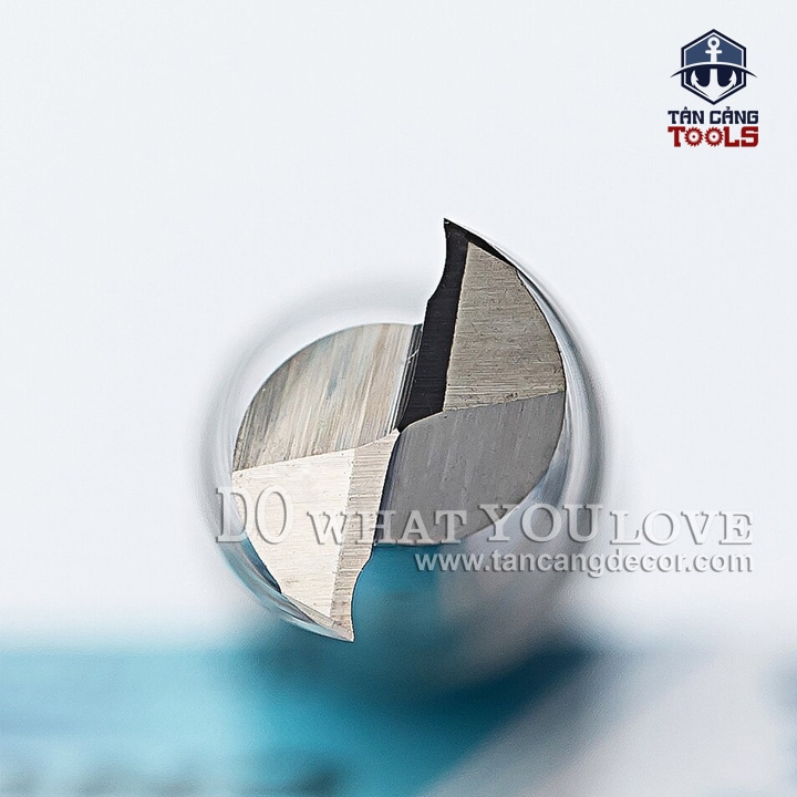 Mũi CNC Xoắn Huhao 3.175 x 17 mm Cốt 3.175 mm - Ảnh 5