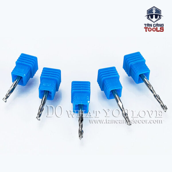 Alternative view of Mũi CNC Xoắn Huhao 3.175 x 22 mm Cốt 3.175 mm