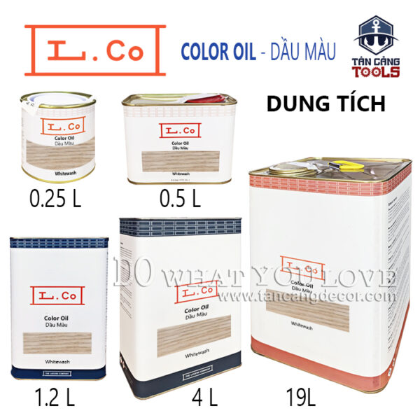 Alternative view of Dầu Màu L.Co - LCo Color Oil ( 10 Mã Màu )