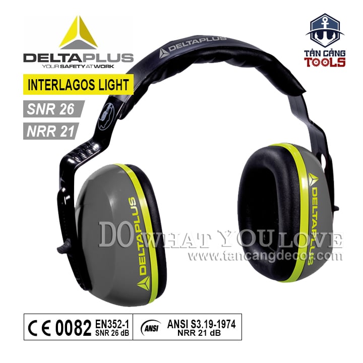 Bịt Tai Chống Ồn DeltaPlus Interlagos Light