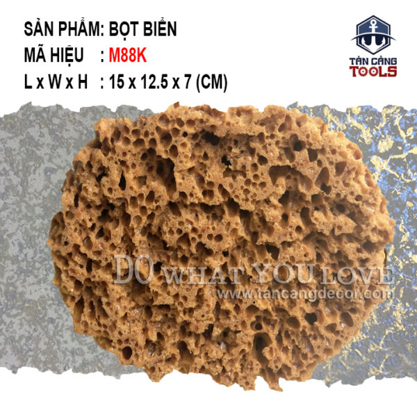 Miếng Mút Bọt Biển Tự Nhiên Sơn Hiệu Ứng M88K ( Lỗ Nhỏ )