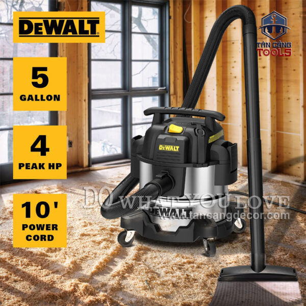 Máy Hút Bụi Công Nghiệp 3 Chức Năng 25 Lít 3000W Dewalt DXV25S - Ảnh 5