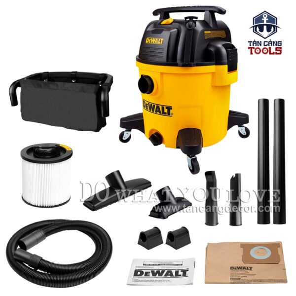 Máy Hút Bụi Công Nghiệp 3 Chức Năng 34 Lít 3750W Dewalt DXV34P - Ảnh 3