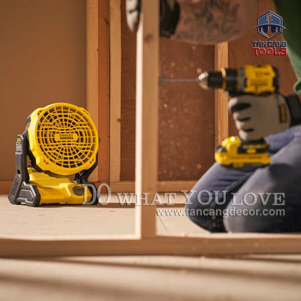 Quạt Dùng Pin 20V Stanley FatMax SCF001-KR ( Thân Máy ) - Ảnh 5
