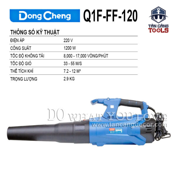 Alternative view of Máy Hút Thổi Bụi Có Điều Tốc Dongcheng Q1F-FF-120