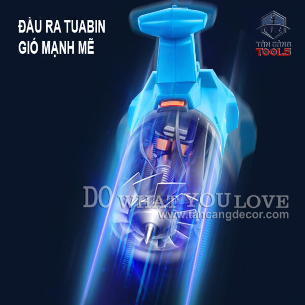 Máy Hút Thổi Bụi Có Điều Tốc Dongcheng Q1F-FF-120 - Ảnh 5