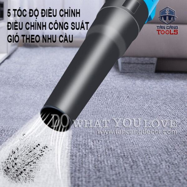 Máy Hút Thổi Bụi Có Điều Tốc Dongcheng Q1F-FF-120 - Ảnh 6