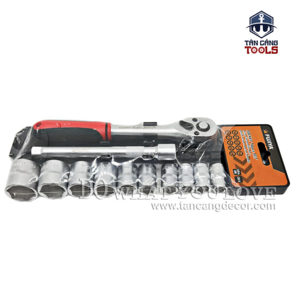 Bộ Tuýp Cần Siết Tự Động 10 Chi Tiết 3/8 Inches FUJIYA AST3-10A - Ảnh 4