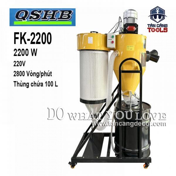 Máy Hút Bụi Trung Tâm QSHB FK-2200 2200W ( Phiên Bản Đầy Đủ )