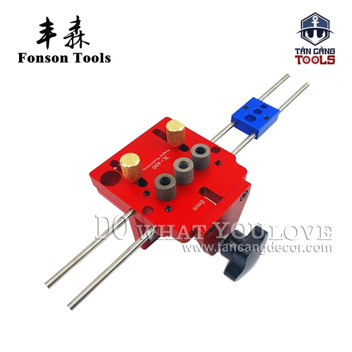 Bộ Cử Khoan Ốc Cam Liên Kết, Chốt Gỗ Fonson Tools X -400 - Ảnh 4