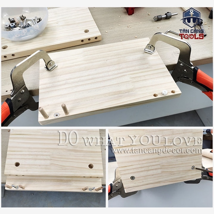 Bộ Cử Khoan Ốc Cam Liên Kết, Chốt Gỗ Fonson Tools X -400 - Ảnh 8
