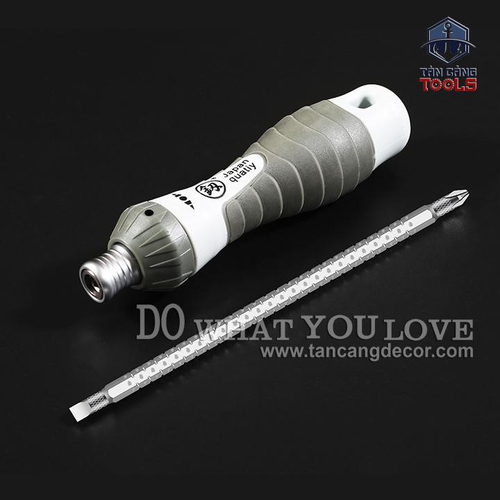 Tuốc Vít 2 Đầu Chi Tiết Thay Đổi Chiều Dài Fukuoka FO-9005S - Ảnh 4