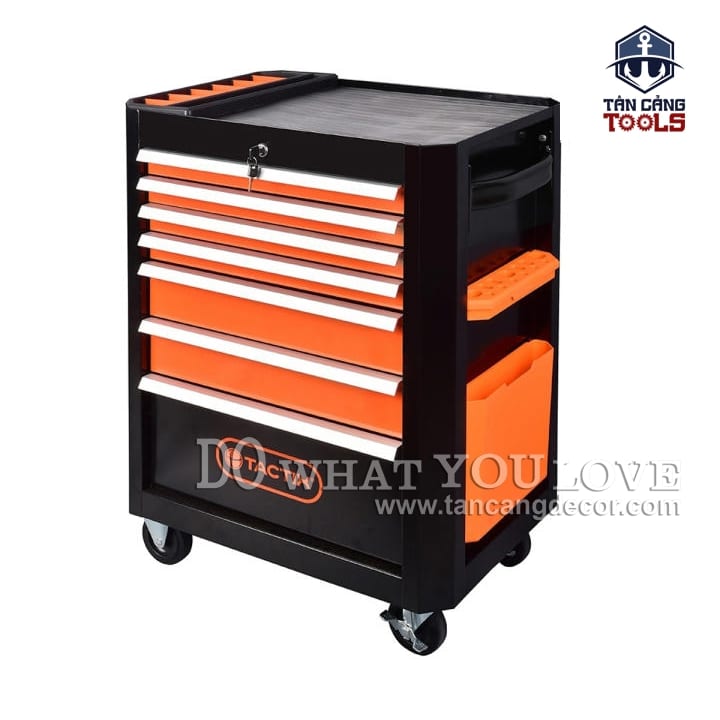 Tủ Đựng Đồ Nghề 7 Ngăn Sắt Sơn Tĩnh Điện Tactix 326432 - Ảnh 5