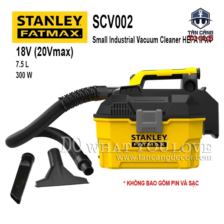 Máy Hút Thổi Bụi Dùng Pin 20V Stanley FatMax SCV002 ( Thân Máy )
