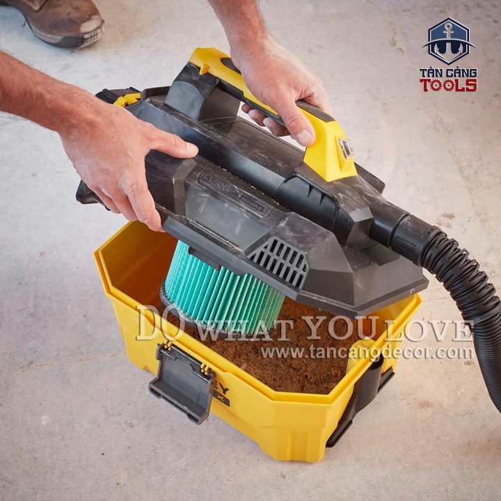 Máy Hút Thổi Bụi Dùng Pin 20V Stanley FatMax SCV002 ( Thân Máy ) - Ảnh 7