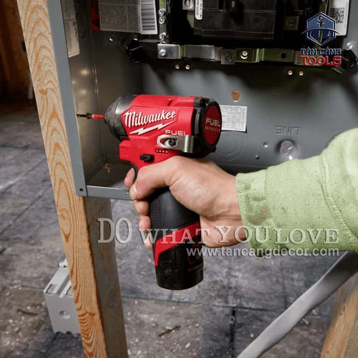 Máy Vặn Vít Dùng Pin Milwaukee M12 FID2-0X Phiên Bản Mới ( Thân Máy, Tặng Pin 6Ah ) - Ảnh 5