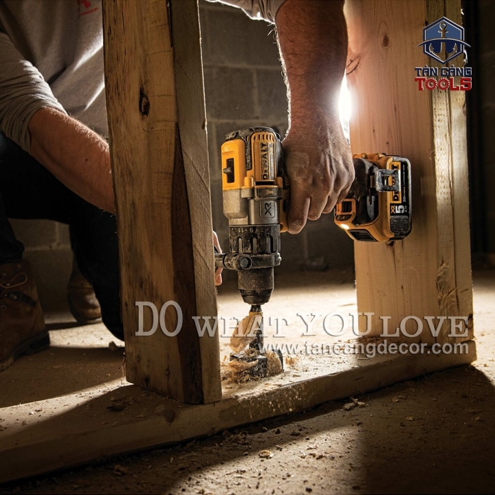 Combo Máy Khoan Động Lực Dùng Pin DeWalt 18V DCD996P2 ( Thân Máy, Thùng Nhựa, 1 Sạc, 2 Pin 5.0 Ah ) - Ảnh 7