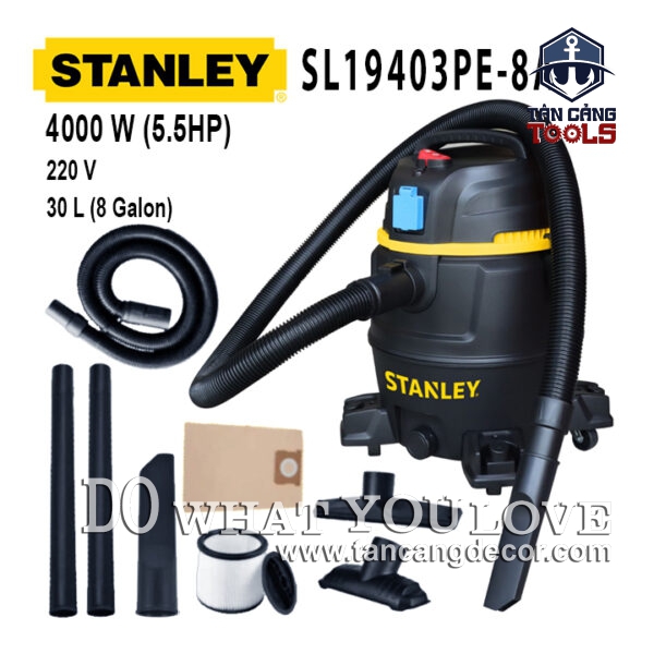 Máy Hút Bụi Công Nghiệp 3 Chức Năng 30 Lít 4000W Stanley SL19403PE-8A ( Tính Năng Auto Start )