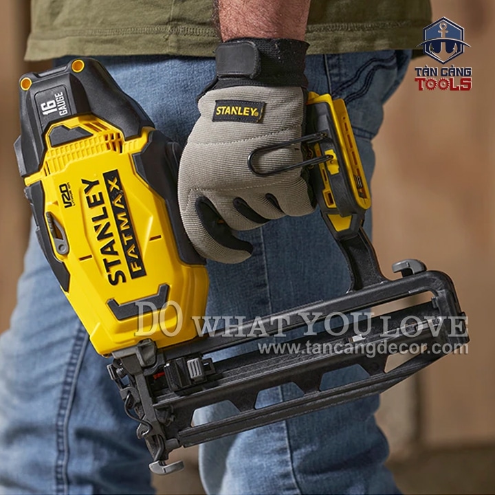Combo Súng Bắn Đinh T Dùng Pin 20V Stanley FatMax SCN616D2K-B1 ( Thân Máy. 2 Pin 2.0Ah, Sạc ) - Ảnh 10
